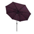 thumbnail image 3 of 11' Aluminium Marché Umbrella Collier Inclinaison DV Bronze/pacifica/violet, 3 of 6