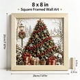 thumbnail image 3 of Clearance! 3D Christmas Fabric Poke Art Kit, DIY Christmas Craft Kit for Adults & Beginner, Handmade Fabric Poke Art Kit, Holiday Home Decor, Healing Stress-Relieving.A, 3 of 5
