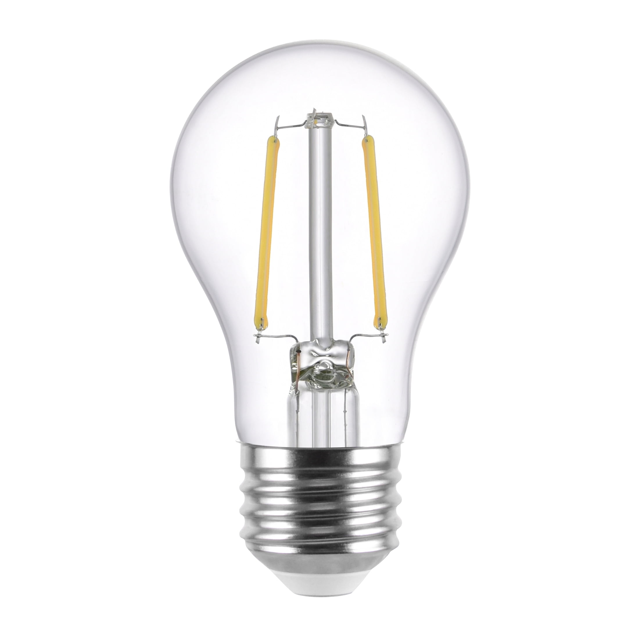 Great Value LED Ceiling Fan Bulb, 2.5-Watt (25W Eqv.) A15 Shape E26 Base Daylight, 2 Pack