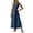 Dark Blue, variant on AJGRHE Women's 2026 Summer Maxi Sundress Sleeveless V Neck Casual Loose Beach Vacation Dress Elegant Back Midi Dress For Sleeveless Summer Casual Long Dress Sky Blue S
