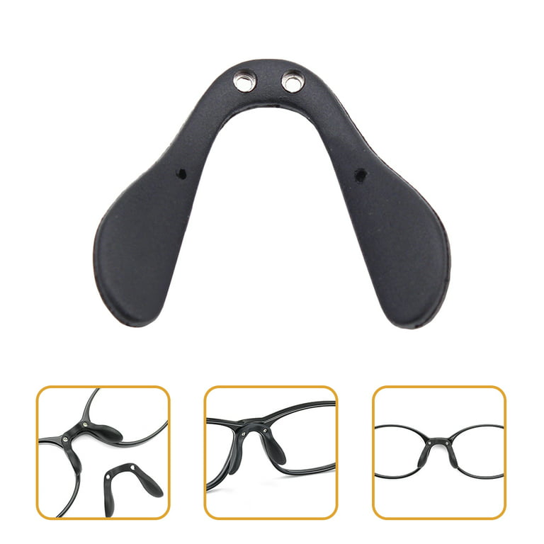 Nose Pads Glasses Pad Bridge Eyeglasses Eyeglass Anti Replacement Sunglasses  Piece Saddle Strap Holder Parts Cycling 