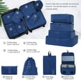 thumbnail image 3 of Oufan Hardshell Luggage Sets 3 Pieces with TSA Lock, Lightweight Luggage Travel Set with Spinner, 24IN+Handbag+Cosmetic Case, Purple, 3 of 6