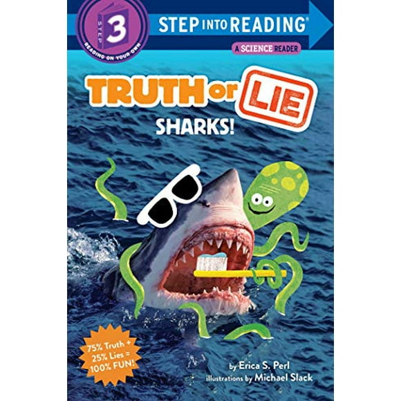 Truth or Lie: Sharks! (Step into Reading, Level 3)