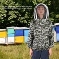 thumbnail image 3 of Bee Suit, Double Zippered Breathable Mesh Veil Beekeeping Jacket, Anti-mite for Beekeeping Work, 3 of 8