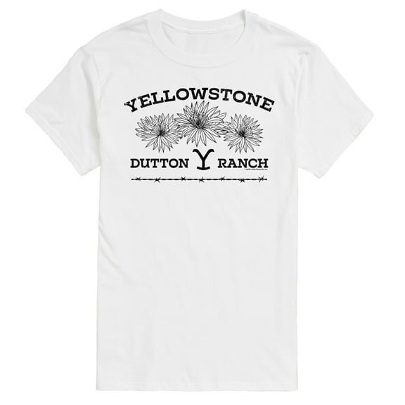 Yellowstone - Yellowstone Wildflowers - Men's Short Sleeve Graphic T-Shirt