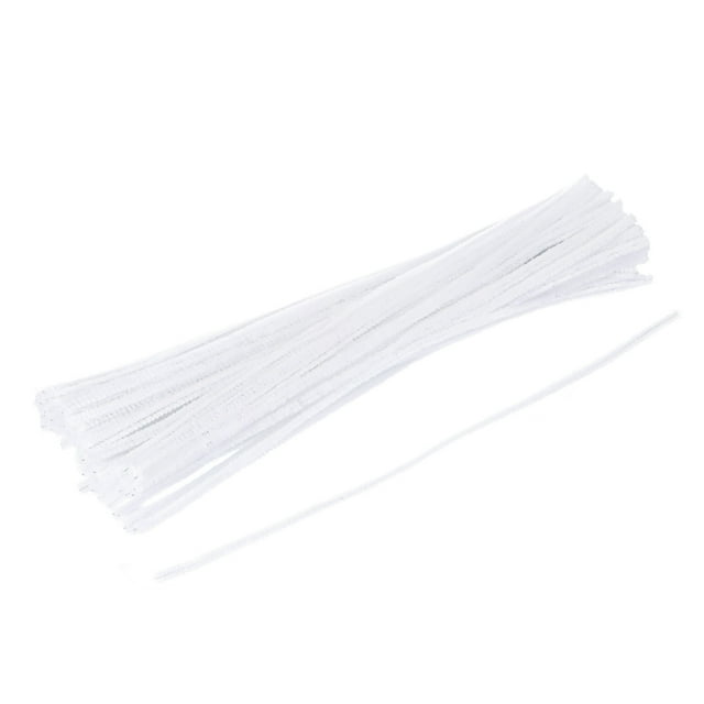 Uxcell Limpiapipas de 30cm/12 pulgadas Chenille para manualidades DIY Paquete de 100