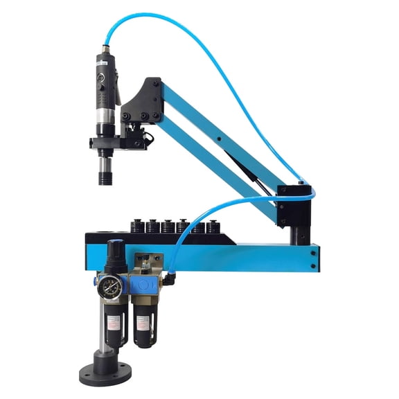M3-M12 Universal 360°Pneumatic Tapping Machine Flexible Arm Vertical Tapper