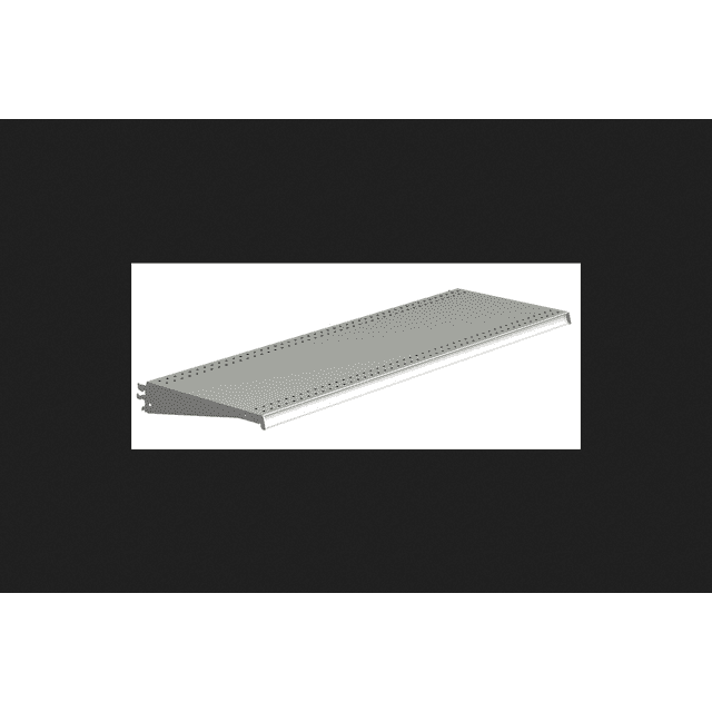 Lozier DL315N.SIL 1 in H X 36 in W X 15 in L Powder Coated Silver DL