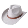 thumbnail image 3 of Sun Hats for Women , Sun Hats for Men , Women Summer Hat Classic Western Cowboy Hat for Women and Men with Wide Brim Sun for Outdoor Beach and Ranch Activities, 3 of 3