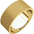 thumbnail image 7 of 8mm Flat Band in 14k Yellow Gold - Size 7.5, 7 of 7