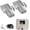 32pc-64, variant on 16 Pack Drywall Repair Clips, 1/2 Inch Professional Wall Hole Repair Clips with Screws, Stainless Steel Wall Patch Clips for Damaged Drywall Repair, Home Improvement (10pc-20)