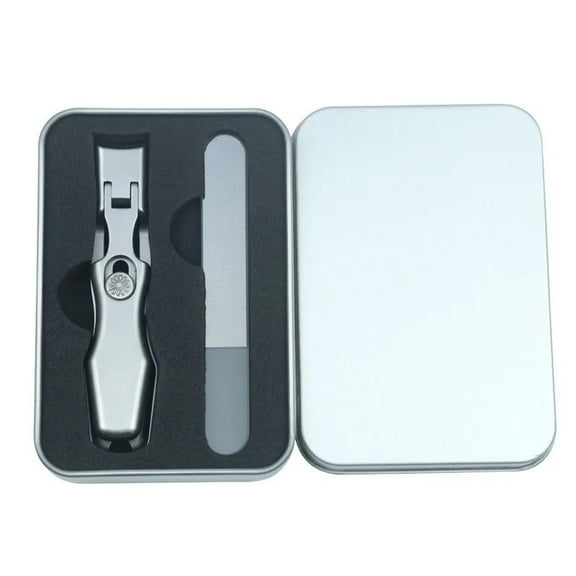 Comfort Clip Nail Clipper Ultra Sharp Sturdy Fingernail and Toenail Clipper Cutters Portable Ultra Sharp Nail Clippers (Color : Silver)