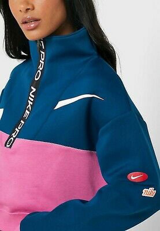 Nike Women's Color Block Track Jacket Blue photo 3