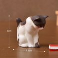 thumbnail image 1 of Micro paisaje creativo de dibujos animados lindo simulación gatito animal muñeca decoraciones de mano accesorios de escritorio pequeños adornos, 1 of 6
