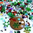thumbnail image 2 of Christmas Shape Mix Glitter Confetti (1oz = 28g), 2 of 2