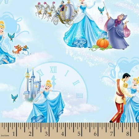 Disney Yard Art - Disney Cinderella At The Ball, Blue, 43/44