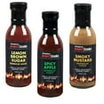 thumbnail image 2 of Steven Raichlen Project Smoke Barbecue Sauce Gift Box- 3 Pack BBQ Combo- Spicy Apple, Smoky Mustard, Lemon Brown Sugar- Great Gift for Men or Summer BBQ Lovers- Sauce for Meat Chicken Ribs Fish, 2 of 4