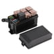 thumbnail image 3 of Caja de fusibles para coche de 6 vías con 1 relé de 4 pines de 12 V y 5 relés de carcasa transparente de 100 A para barcos y carreras de coches., 3 of 9