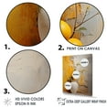 thumbnail image 3 of Designart "Simplistic Amber Ceramics II" Boho Pottery Picture Framed Wall Decor, 3 of 5
