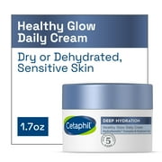 Cetaphil Deep Hydration Healthy Glow Daily Face Cream, 1.7 oz, 48 Hour Face Moisturizer