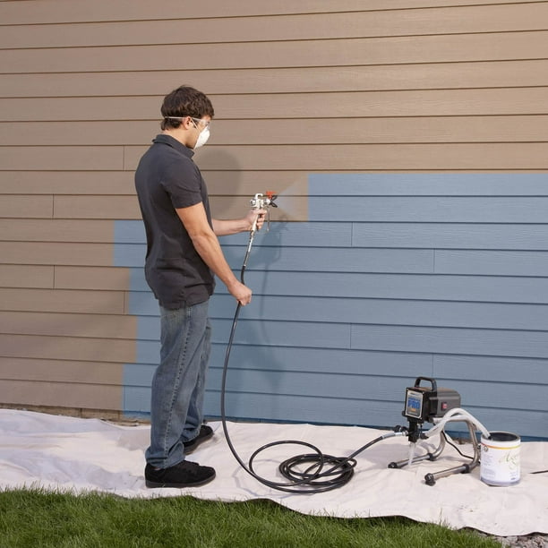 Homeright airless paint sprayer outlet