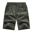 thumbnail image 2 of Aayomet Shorts Men Summer Shorts Striped Pocket Tether Cropped Pants Athletic Functional Cargo Pants (AG, XXXXL), 2 of 5