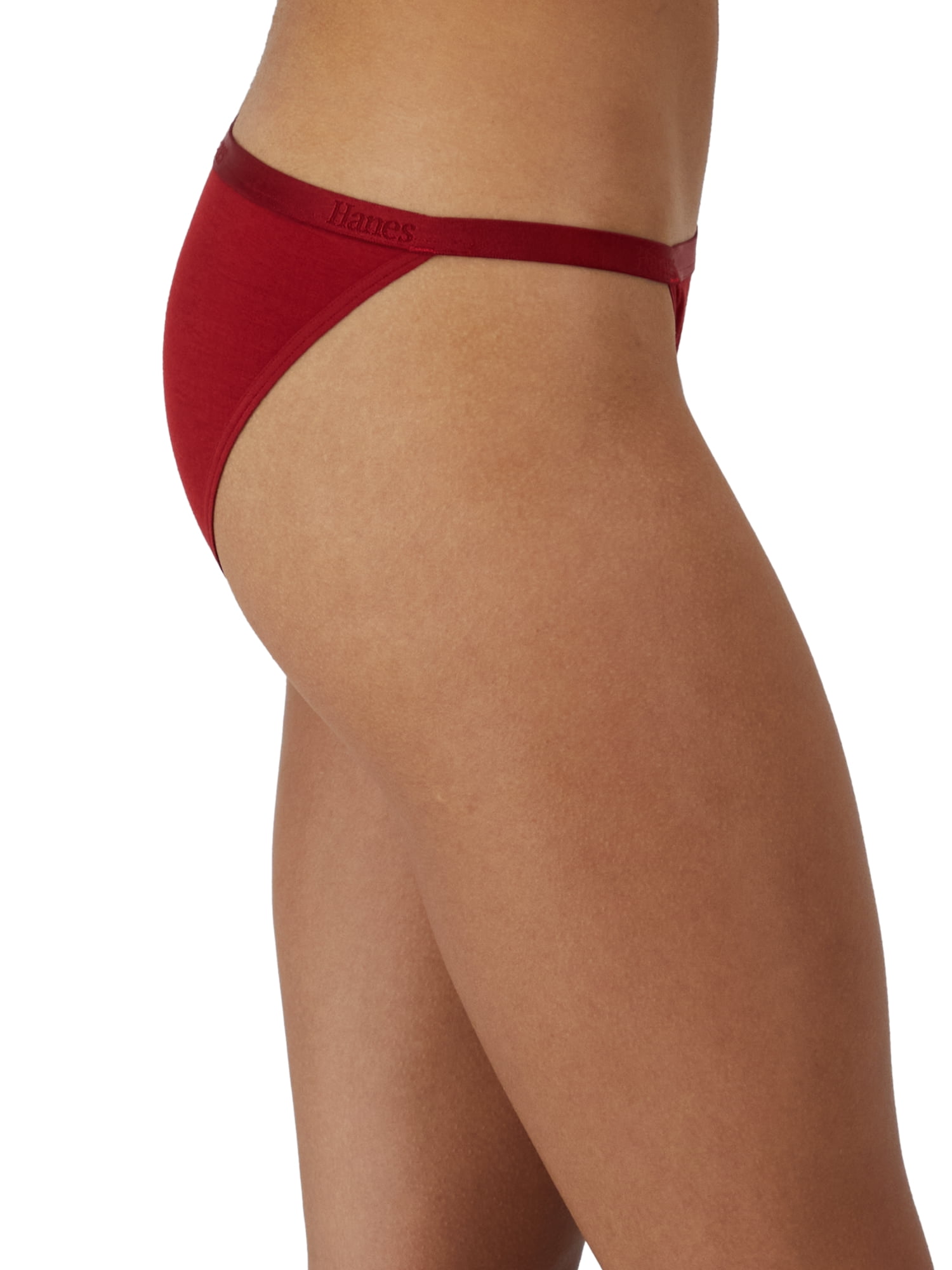 Hanes Originals String Bikini Women's Underwear, 3-Pack