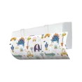 thumbnail image 2 of Cheers Air Deflector No Punching Wall-mounted Hanging Easy Assembly Shock Absorbent Anti Direct Blowing Plastic Cartoon Design Air Conditioning Windshield for Bedroom, 2 of 2