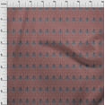 thumbnail image 3 of oneOone Cotton Flex Maroon Fabric Tree & Geometric Block Diy Clothing Quilting Fabric Print Fabric By Yard 40 Inch Wide, 3 of 4