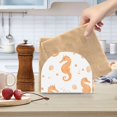 thumbnail image 2 of Yayeee Napkin Holder for Table Kitchen Paper Tissue Organization, White Seahorse, 2 of 8