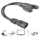 thumbnail image 3 of Cable Adaptador Divisor Tipo Y ANGGREK IEC320 C14 Macho a C13 Nema 5 15R Hembra 10A 250V, 3 of 8