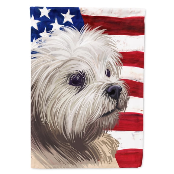 Carolines Treasures CK6608GF Lowchen American Garden Size Outdoor-Flags, Multicolor