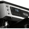thumbnail image 2 of De'Longhi All-in-One Combination Coffee Maker & Espresso Machine + Advanced Adjustable Milk Frother for Cappuccino & Latte + Glass Coffee Pot 10-Cup, Black, COM532M, 2 of 8