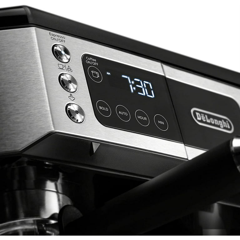 Dual Brew 10-Cup Coffee Maker and Espresso Machine Maker Combo