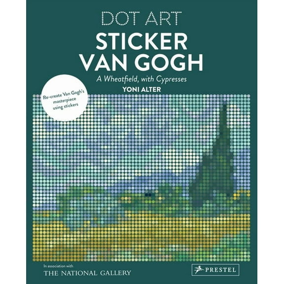 Sticker Van Gogh: Dot Art (Paperback)