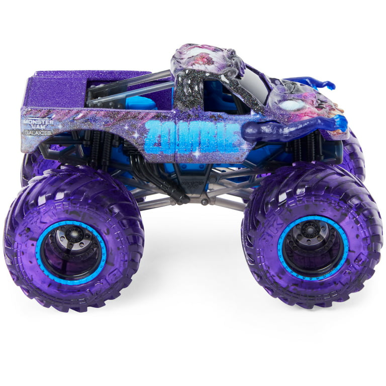 Monster Jam, Official Gears and Galaxies Zombie Die-Cast Monster Truck,  1:64 Scale (Walmart Exclusive)