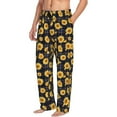 thumbnail image 6 of Honiee Royal Blue Plaid Sunflower for men - a sleek fusion of Straight Pajama Pants, versatile Lounge Pants, and cozy Sleepwear, all rolled into one-XX-Large, 6 of 6