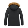 thumbnail image 3 of WenVen Men's Winter Coat Warm Parka Hooded Waterproof Insulated Snow Jacket Gray L, 3 of 11
