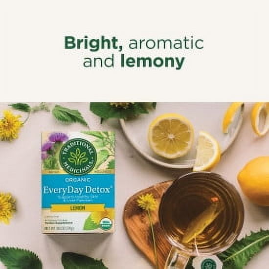 Traditional Medicinals Organic Everyday Detox Lemon Herbal Tea