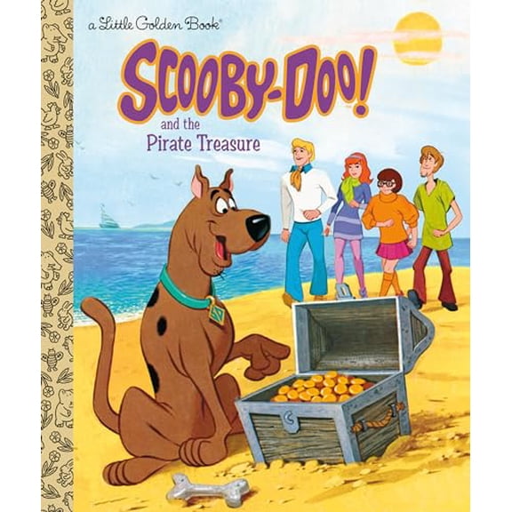 Pre-Owned Scooby-Doo and the Pirate Treasure by Golden Books (Little Golden Book) (Paperback), English, Kids & Family