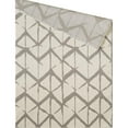 thumbnail image 3 of Abani Laguna 5'3"W x 7'6"D LAG120B Geometric Ivory Area Rug, 3 of 6