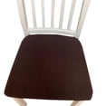 thumbnail image 4 of elásticas s, antideslizantes, protector de asiento de silla, s de comedor Café Zulema Funda de asiento, 4 of 8