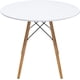 thumbnail image 2 of Mesa Eames Comedor Melamina Circular Blanco Mundo In MUNDO IN MESA OSLO, 2 of 7