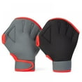 thumbnail image 1 of Swimming Resistance Gloves - Webbed Gloves for Water Aerobics, Aquatic Fitness, and Swim Training - Gray, 1 of 6