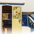 thumbnail image 2 of FUIALDOLG Yellow Sunflower RV Door Window Shade Cover, Camper Sunshade Privacy Screen Window Cover, 17.3x26 inches，Travel Trailer Motorhome Sun Shade RV Accessories, xx, 2 of 7