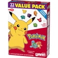 thumbnail image 4 of Pokemon Fruit Flavored Snacks, Fat Free and Gluten Free, Value Pack, 17.6 oz, 22 Pouches, 4 of 14