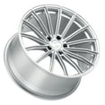 thumbnail image 2 of Xo London 19X8.5 5X120 35Et 76.1Cb Silver W/ Brushed Face Wheel, 2 of 3