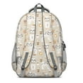 thumbnail image 3 of Cute Shih Tzu Dog and Coffee Pattern Backpack for School,Cute School Bag,Schoolbag with Adjustable Shoulder Straps & Padded Back,16.9 Inch, 3 of 5