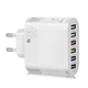 thumbnail image 2 of Cargador de teléfono móvil de 48 W con 6 puertos USB y múltiples interfaces para viajes, 2 of 3