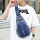 thumbnail image 5 of Mochila deportiva tipo bandolera, estilo moderno, ideal para estudiantes universitarios. Impermeable, resistente, plegable, de nailon, 45 x 15 x 30 cm. Perfecta para salir y actividades, 5 of 8